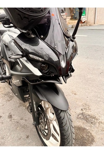 Aras Moto Bajaj Pulsar Rs 200 Winglet Ön Gaga ,far Altı Grenajı Ham Siyah Renk 2015-2024 Arasmoto