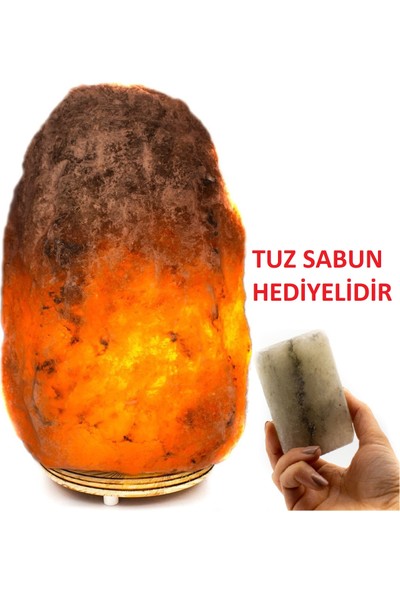 Arasta Tuzcusu Tuz Lambası 4-6 kg Ağırlığa Sahip Tuz Sabun