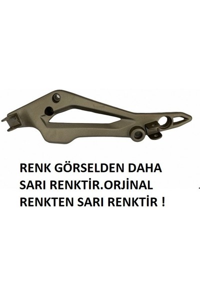 Aras Moto Mondial Drift L ,kd 125F ,kiden Sol Basamak Braketi Basamaksız (Orjinalden Açık Renktir )-Arasmoto