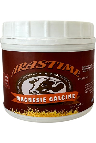 Arastime Magnesıe Calcıne Sağlıklı Gelişim Için Ön Yem Karışımı