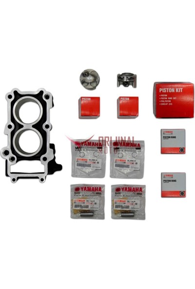 Yamaha Yzf R25 -Mt 25 Silindir Piston Sekman Seti Orjinal 2015-2024 (Contasız)Arasmoto