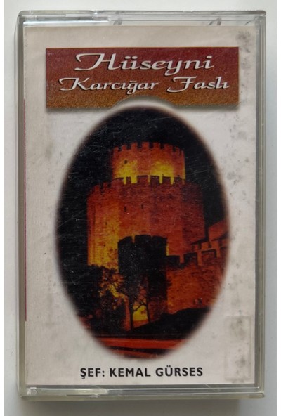 Aras Müzik Kemal Gürses Hüseyni Karcığar Faslı Kaset (Orjnal Dönem Baskı Kaset)