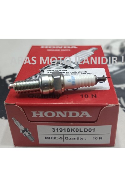 Honda Dio 110 Buji Orjinal Servis Kodlu MR8E-9 Ngk Tüm Yıllara Uygun -Arasmoto