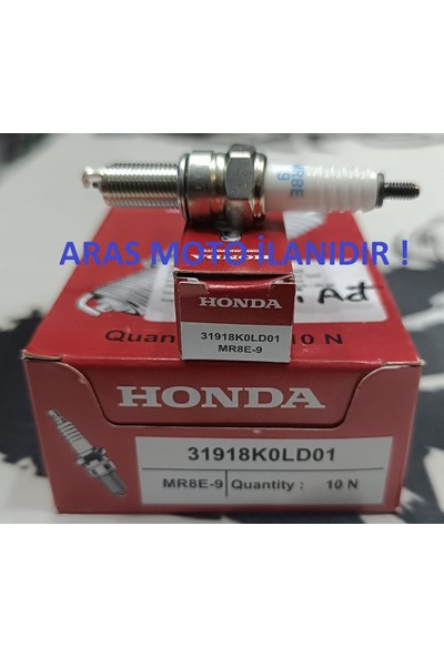 Honda Dio 110 Buji Orjinal Servis Kodlu MR8E-9 Ngk Tüm Yıllara Uygun -Arasmoto