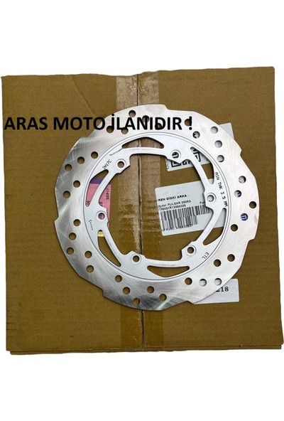 Aras Moto Bajaj Pulsar Ns 200 -Rs 200 Arka Fren Diski Orjinal ( Tüm Yıllara Uyumlu ) -Arasmoto