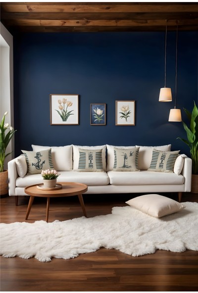 Arancione Co. Modern 4'lü Kırlent Kılıf Ds3