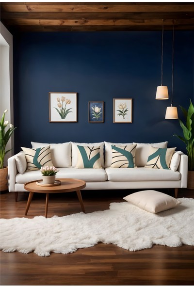 Arancione Co. Modern 4'lü Kırlent Kılıf Ds4