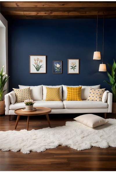 Arancione Co. Modern 4'lü Kırlent Kılıf Ds6