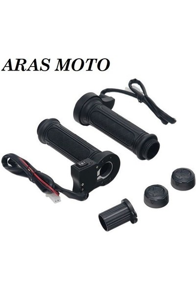 Aras Moto Motosiklet ve Atv Elcik Isıtma 2 Kademeli Hot Grip Marka Iyi Kalite - Arasmoto