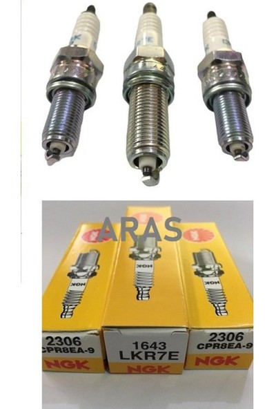 Aras Moto Bajaj Dominar 400 , 400 Ug , 250 , D250 Ngk Buji Seti (Tüm Yıllara Uyumlu)