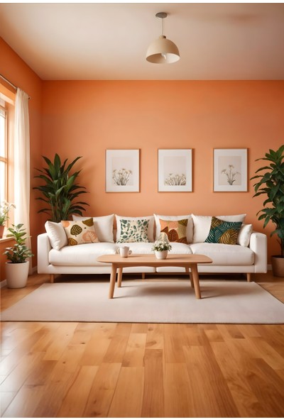 Arancione Co. Çiçek 4’lü Kırlent Kılıf Ds6