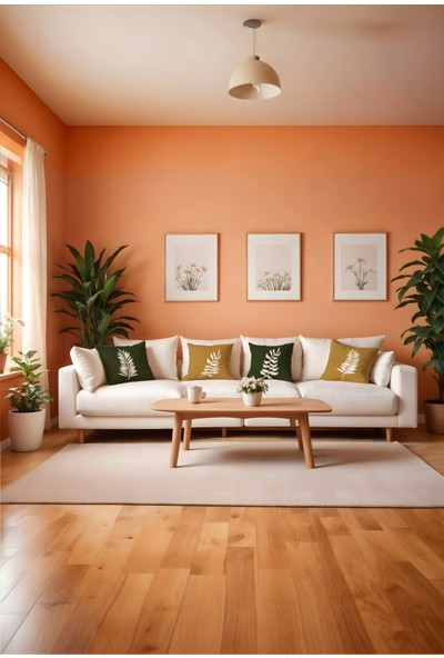 Arancione Co. Çiçek 4’lü Kırlent Kılıf DS29