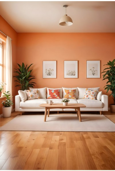 Arancione Co. Çiçek 4’lü Kırlent Kılıf DS42