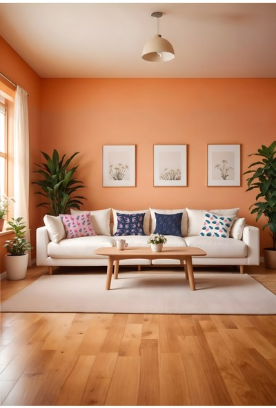 Arancione Co. Çiçek 4’lü Kırlent Kılıf DS45