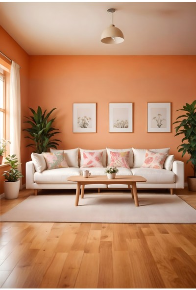 Arancione Co. Çiçek 4’lü Kırlent Kılıf DS27