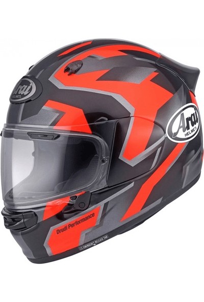 Arai Quantic Robotic Red Kapalı Kask