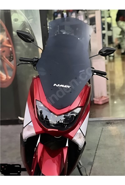 Aras Yamaha Nmax 125 ,155 Ön Siperlik Camı ,72 cm Uzun Tur Camı Füme 2015-2020 -Arasmoto