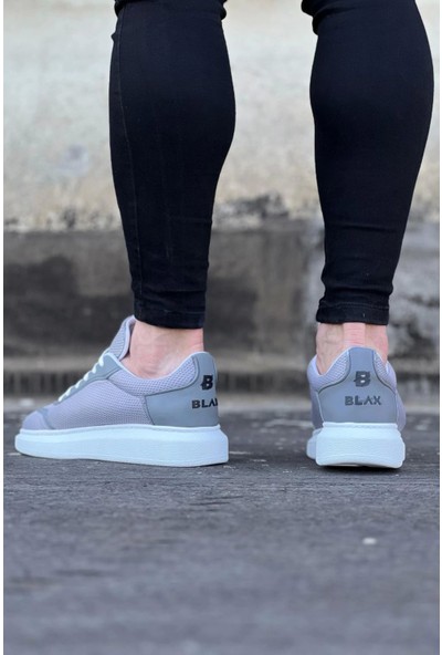 Wagoon WG019 Gri Triko Erkek Casual Ayakkabı