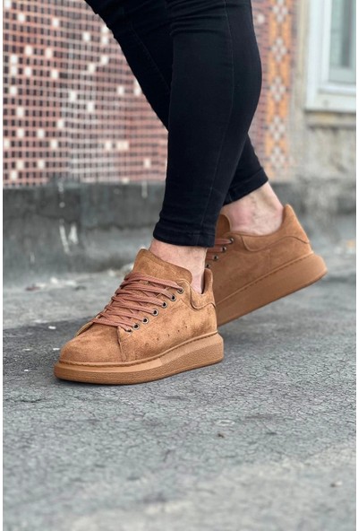 Aradım Taradım Wagoon WG096 Taba Süet Günlük Erkek Casual Ayakkabı