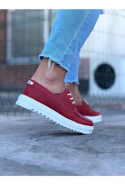 Wagoon WG506 Kırmızı Erkek Saraclı Casual Ayakkabı