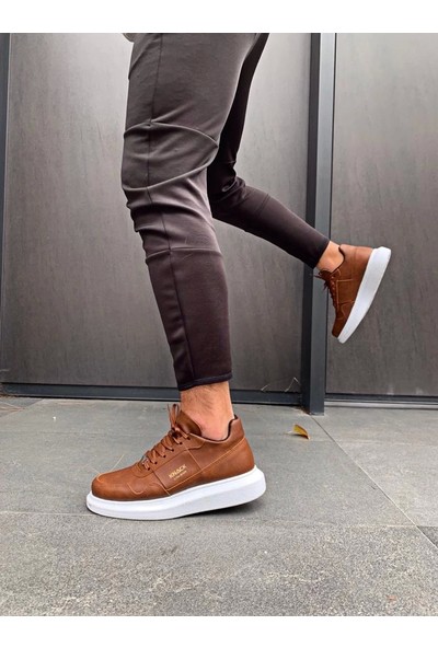 Knack Yüksek Taban Günlük Ayakkabı 040 Taba