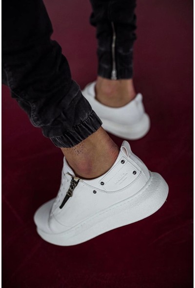 Aradım Taradım Knack Yüksek Taban Günlük Ayakkabı 555 Beyaz