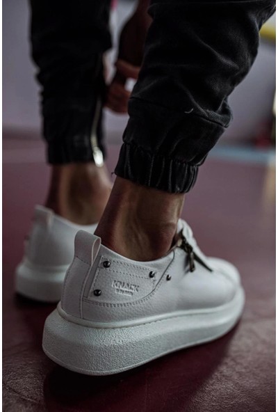 Aradım Taradım Knack Yüksek Taban Günlük Ayakkabı 555 Beyaz