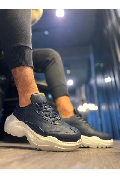 Knack Yüksek Taban Günlük Ayakkabı N75 Lacivert