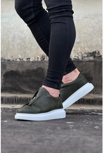 Wagoon WG010 Haki Erkek Casual Ayakkabı