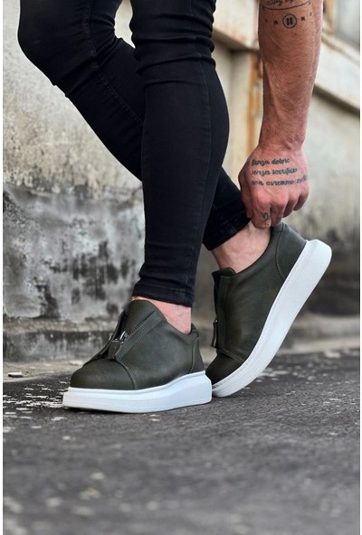 Wagoon WG010 Haki Erkek Casual Ayakkabı