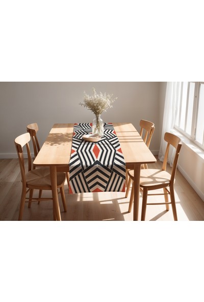 Arancione Co. Geometrik Runner DS13