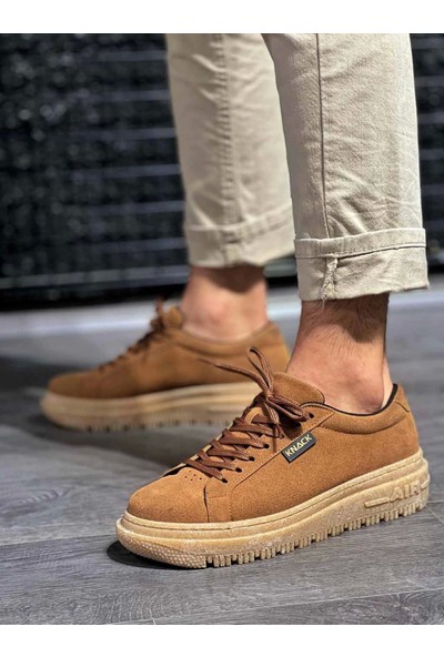 Aradım Taradım Knack Günlük Ayakkabı 225 Taba Süet