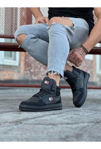 Aradım Taradım Wagoon WG220 Kömür Erkek Yarım Bilek Bot