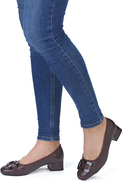 20420 Ara Shoes Graz Kadın Deri Topuklu Ayakkabı 3.5-7.5