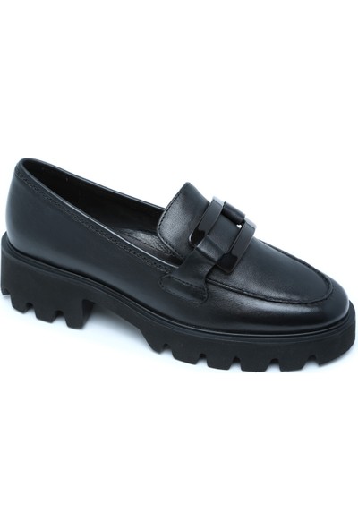 21703 Ara Shoes Oxford Kadın Deri Loafer 3.5-7.5