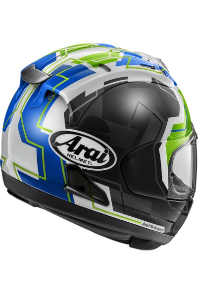 Arai RX-7V Evo Jr 65 Green Kapalı Kask