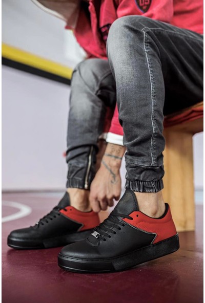 Knack Günlük Ayakkabı 099 Siyah Turuncu