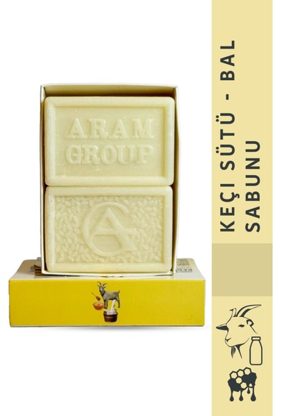 ARAM GROUP Doğal balı keçi sütü sabun 150g