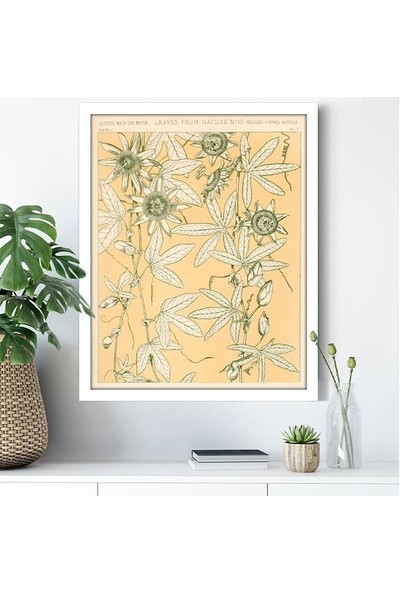 Sarı Zeminli Bitliler 4 Çerçeve ve Poster - IL1079