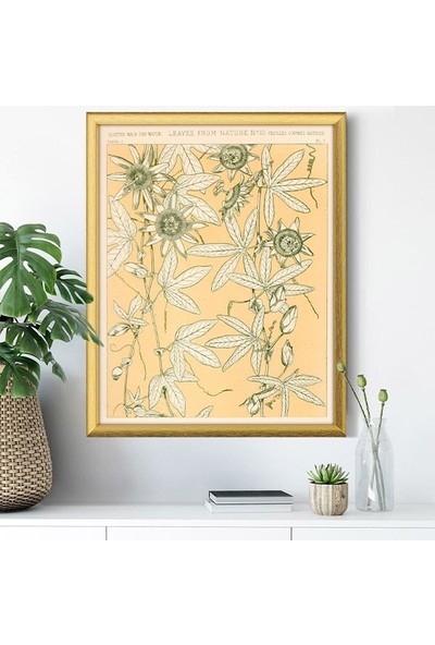 Sarı Zeminli Bitliler 4 Çerçeve ve Poster - IL1079