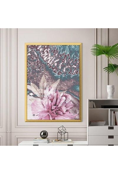 Pembe Lotus 2 Çerçeve ve Poster - B1168