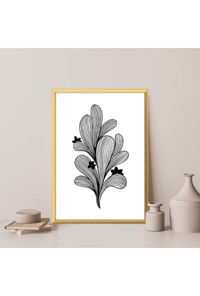 Bitki Serisi 6 Çerçeve ve Poster - C1049
