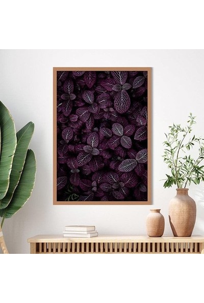Mor Yapraklar 1 Çerçeve ve Poster - B1132