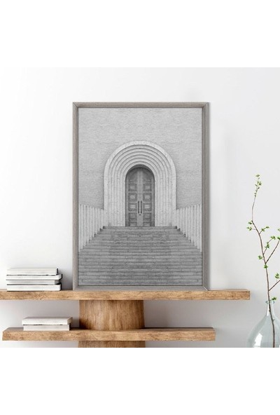 Merdivenler Kapı 1 Çerçeve ve Poster - SB1051