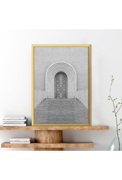 Merdivenler Kapı 1 Çerçeve ve Poster - SB1051