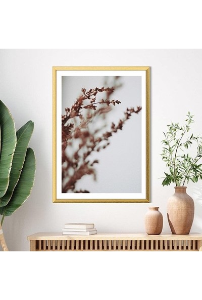 Kahverengi Otlar 6 Çerçeve ve Poster - B1219