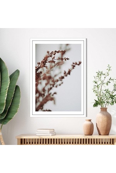 Kahverengi Otlar 6 Çerçeve ve Poster - B1219