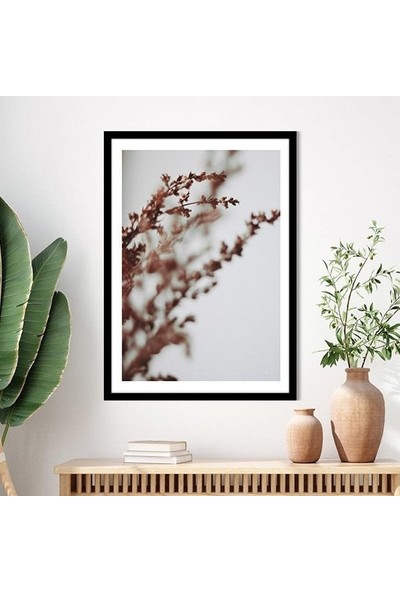 Kahverengi Otlar 6 Çerçeve ve Poster - B1219