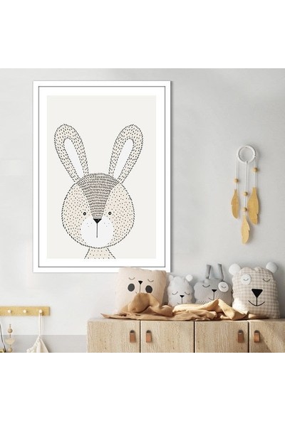 Tavşan 2 Çerçeve ve Poster - HA1087