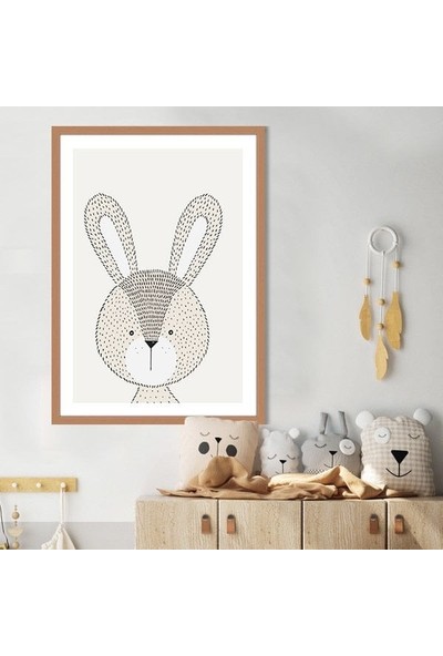 Tavşan 2 Çerçeve ve Poster - HA1087